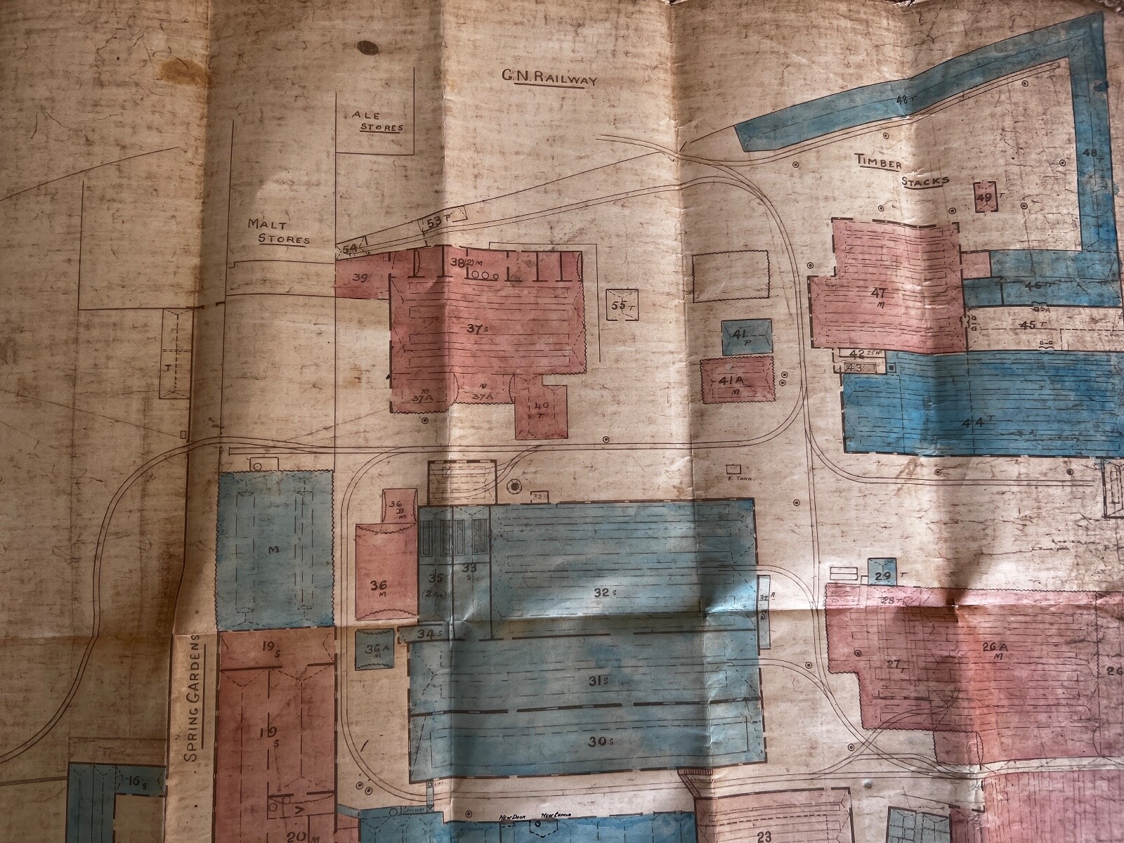 R Hornsby & Sons Insurance Plan of Works Grantham, Lincolnshire