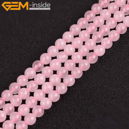 Wholesale Natural Gemstones 6mm Round Spacer Beads For Jewellery Making 15" UK - Picture 589 of 851