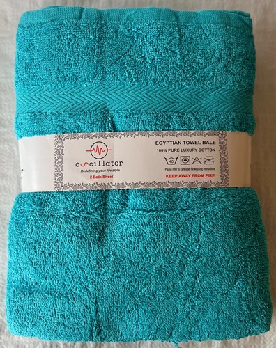 ¡OFERTA! 2 Piezas GRANDES Baño Baño Baño GRANDES Sábana Suave Algodón Egipcio 500GSM - Imagen 12 de 14