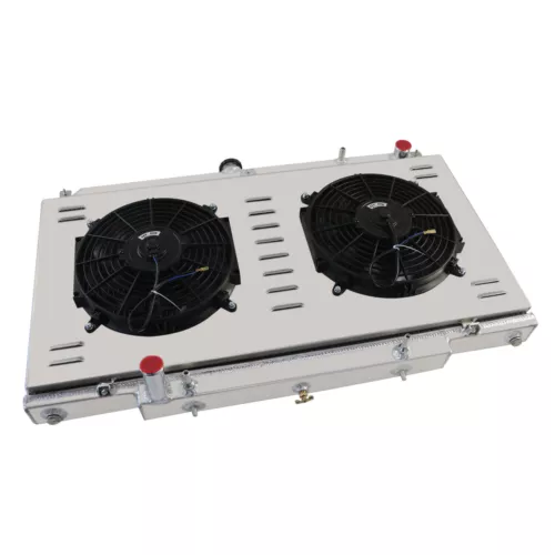3ROW RADIATOR.SHROUD+FAN RELAY Fit NISSAN GU PATROL Y61 TD42 2.8,3.0 4.2L ZD30CR - Picture 7 of 10
