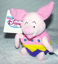 The Disney Store, Easter Egg Piglet, 8in. Mini Bean Bag - Winnie the Pooh