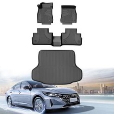 Floor Mats  Cargo Liner for 2020-2025 Nissan Sentra All Weather TPE Protecti...