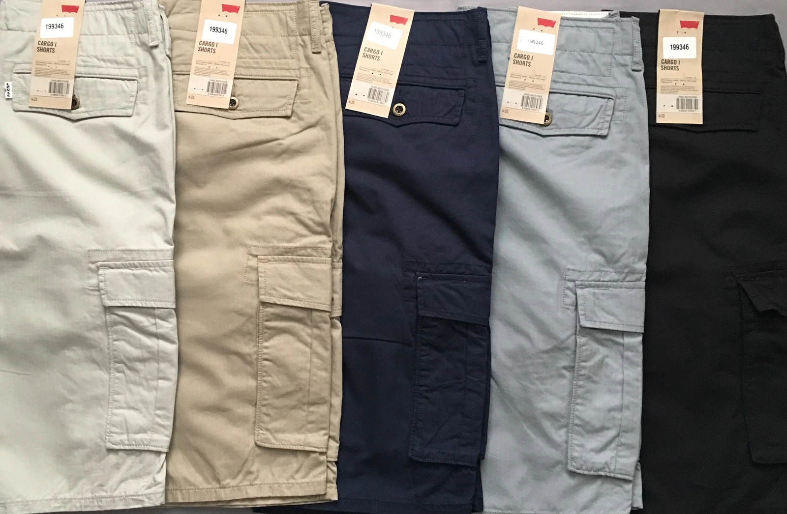 GENUINE LEVIS CARGO PURE COTTON HERRINGBONE MENS SHORTS
Opens in a new window or tab