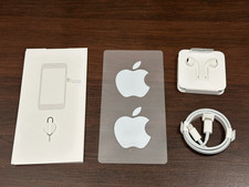 Original Apple Accessories USB C cable, Lightning Wired EarPods, and SIM Tool