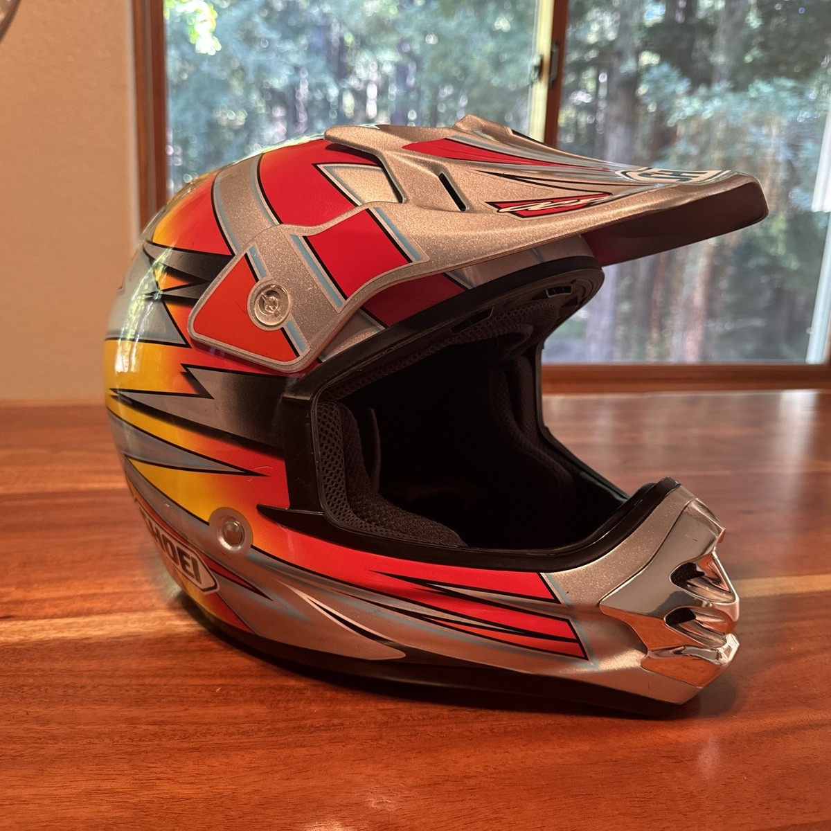 SHOEI VFX－R Travis Alan Pastrana レプリカ Vintage Shoei Travis Pastrana Replica Motocross helmet | eBay