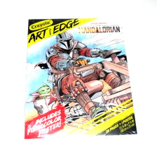 Crayola Art With Edge Star Wars The Mandalorian 28 Pages  1 Poster New Sealed