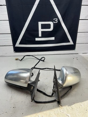B6/B7 Audi S4 OEM Aluminum Sport Mirror Housings