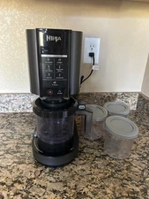 Ninja CREAMi Ice Cream Maker Black, 6 One-Touch Programs, with 3 Pints Included