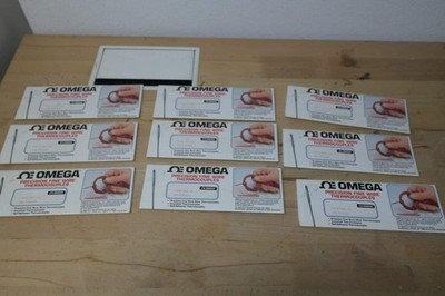lot of Omega precision Fine Wire thermocouples 45 Stück type T / K / E
