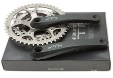 Shimano XTR FC-M9525 9 Speed Crankset Hollowtech 175mm Black 263648 NOS NEW NIB