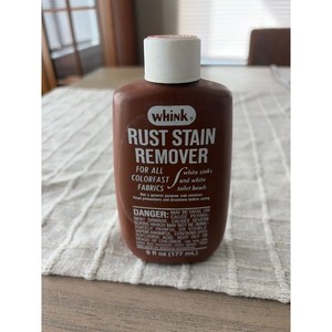 Whink rust stain remover 6 Fl Oz, 80% full