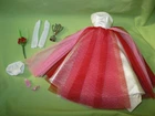 Barbie REPRO of Vintage Fashion #1616 CAMPUS SWEETHEART OUTFIT & Bouquet +Trophy