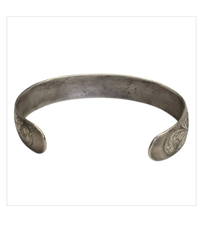 Vintage Sterling Silver Harley Davidson 14kgold Emblem Bracelet - Image 2 of 4