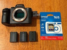 Sony Alpha A7S II ILCE-7S M2 Mirrorless Digital Camera 12.2MP Body Only Tested