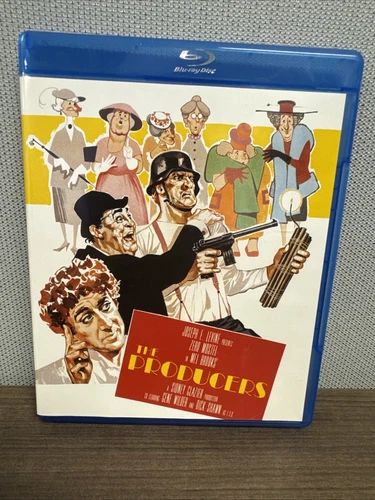 THE PRODUCERS Blu Ray (Kino Lorber, 1967) Mel Brooks, Gene Wilder, Zero Mostel