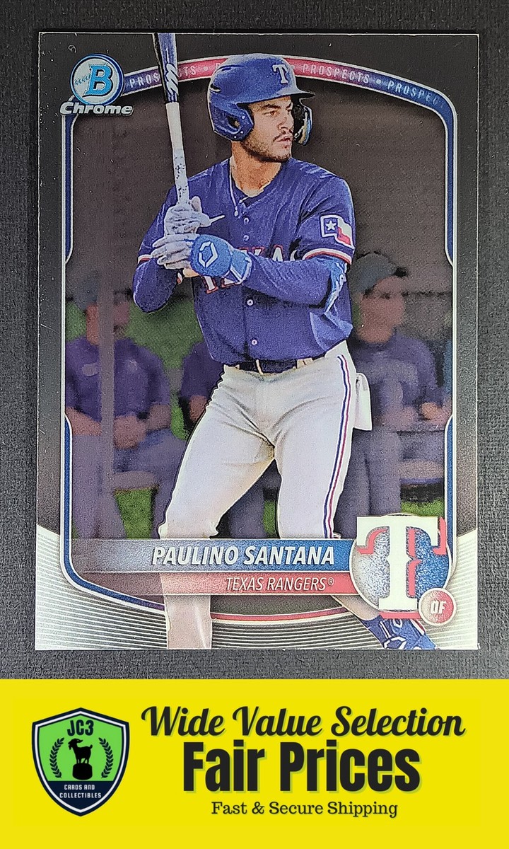 2025 Bowman Chrome Prospects Paulino Santana #BCP-72 Rangers