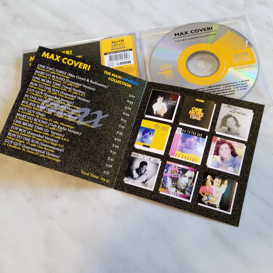 Max Coveri – The Maxi-Singles Collection CD	Italo-Disco - Bild 2 von 2