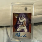 Puka Nacua 2023 Wildcard Matte Rookie Heat Blue Auto /4 TAG GEM MINT 10