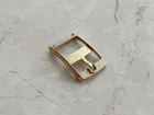 60s OMEGA VINTAGE ORIGINAL GOLD PLATED WATCH STRAP BUCKLE BUCKBIA WATCHES 14mm