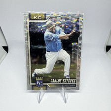 2026 Topps Series 1 - Carlos Estevez #234 Silver Crackle Foil