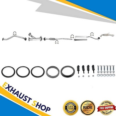 FrontPipe+Y-pipeRear Cat+Muffler+Res.pipe For06-07 Highlander 3.3L Hyb.|Hyb.Ltd.
