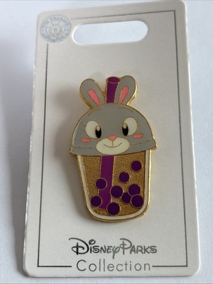 Disney Pin Zootopia Judy Hopps Boba Bubble Milk Tea sipper cup drink 2021