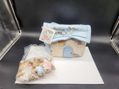 VTG Beatrix Potter Peter Rabbit Playhouse Quiltex 1989