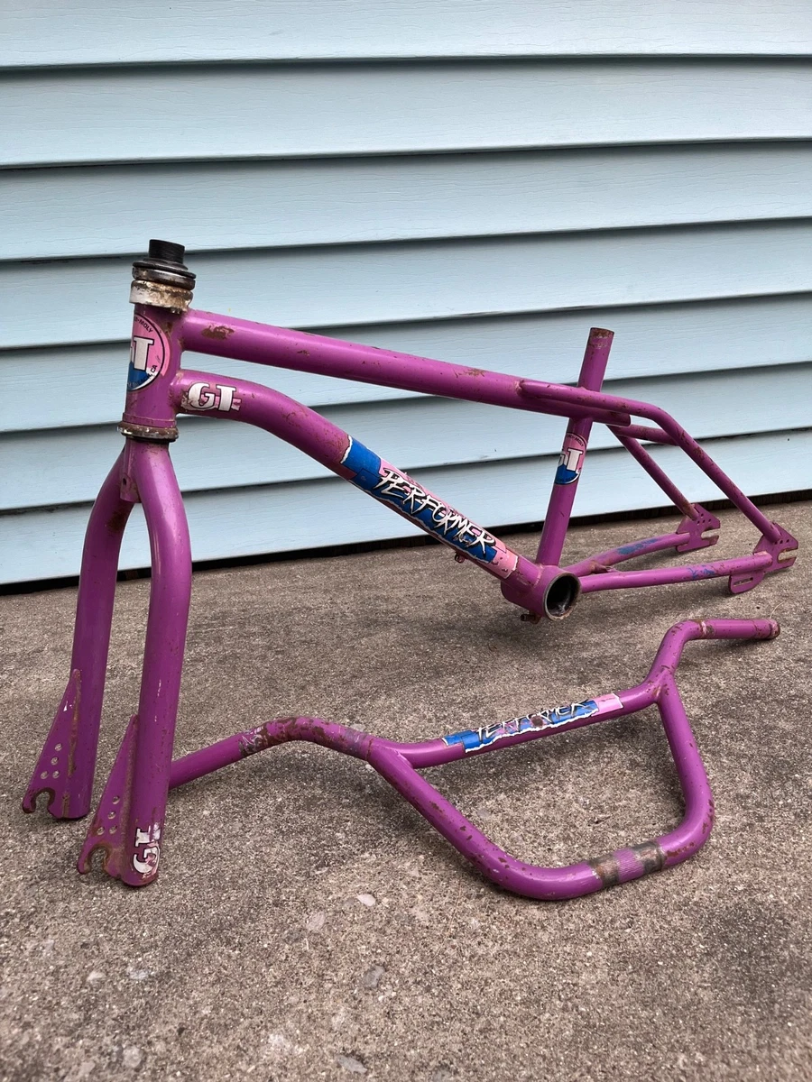 パーツ Viscount GT Purple old school bmx NOS BMX Bike-Old School Purple Vintage Bike Parts for sale | eBay