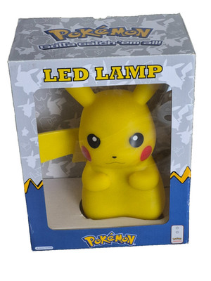 Pokemon Pikachu LED Lampe mit Fernbedienung Nachtlicht Nachttischlampe