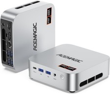 ACEMAGIC 8K Mini PC AMD 7 H255 (8C/16T, up to 4.9GHz) 16GB LPDDR5 512GB SSD WiFi