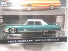 Greenlight 1973 CADILLAC SEDAN DEILLE LOWRIDERS Cadillac