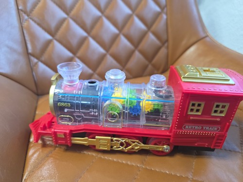 LTD Commodities TR4 Musical Sound & Lights Bump & Go Bubble Blowing Train