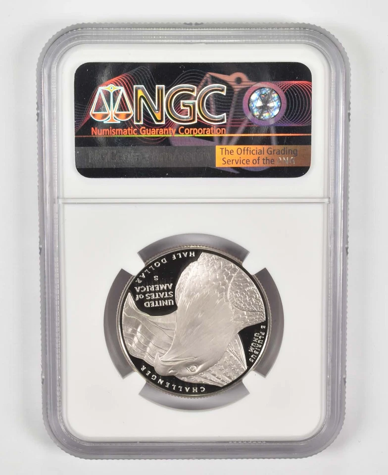 2008-S Commemorative Half Dollar Bald Eagle PF70 NGC Brown Label *8965 - Image 2 of 4