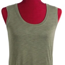 Madewell Olive Green Sleeveless Lightweight Maxi Dress Women Sz XSM A30