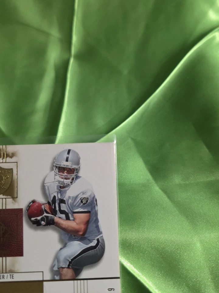 2007 SP Chirography Rookie Chirography Zach Miller RC Auto /699 RAIDERS SEAHAWKS - Image 4 of 4