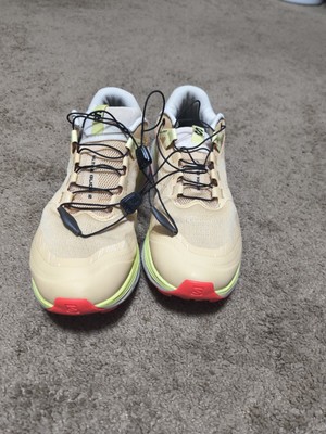 Salomon Ultra Glide 2 Women Trail Running Shoes Size 9 Beige/Yellow And Red...