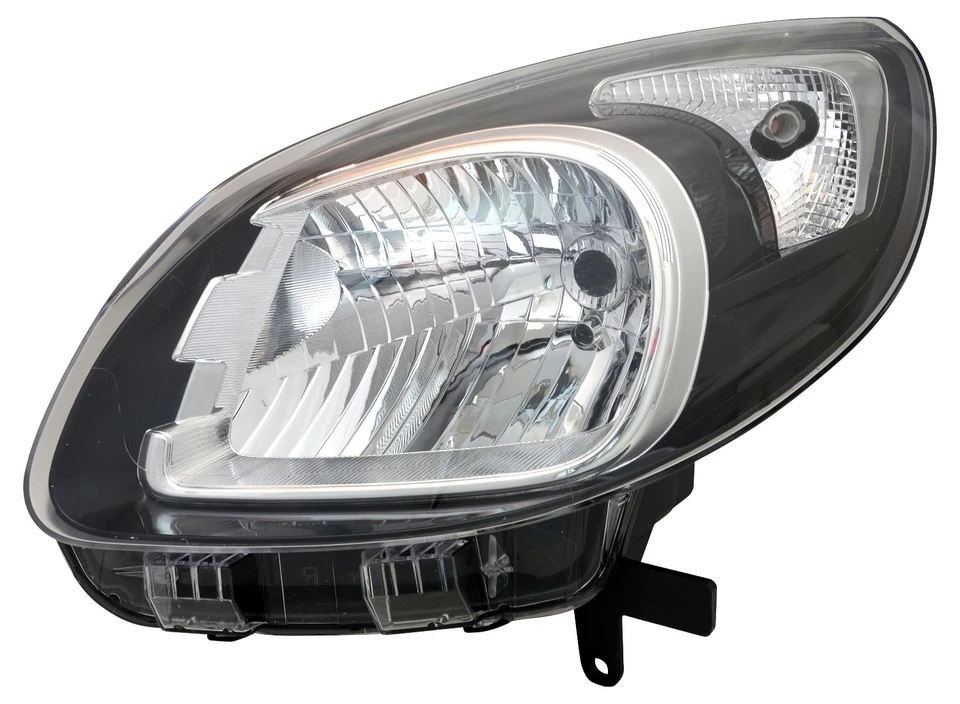 Scheinwerfer Set für Renault Kangoo II 2 ab 2013- Schwarz H4 LWR - Bild 3 von 4