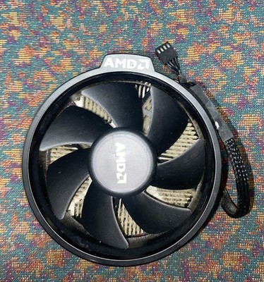 AMD Ryzen 5 2600 Wraith Spire CPU Fan Air Cooler OEM - Copper Core