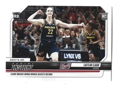 Caitlin Clark 2024 Panini Instant #171 Breaks WNBA Rookie Assist Record SP /6980