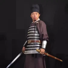 Steel Chinese Breastplate Chinese Song Dynasty Warrior Armor Cuman armor Gift