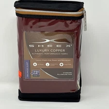 Sheex Luxury Copper Ion Performance 2 Standard Restorative Pillowcases