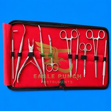 8-Piece Professional Body Piercing Tool Kit