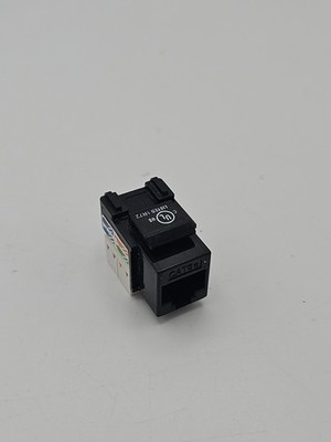 C UL US LISTED KJ8 CAT. 5th BLACK Internet Network Keystone JACK [1R72]
