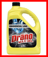 Drano Commercial Line 128 Fl Oz. Max Gel Clog Remover