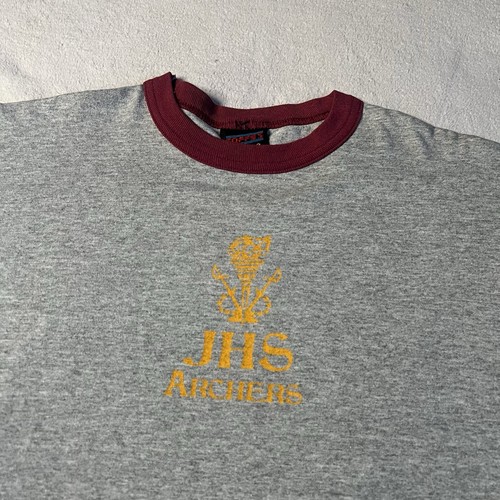 Donnie Darko Cast & Crew Shirt Gift Ringer T-Shirt JHS Archers Tee Small Vintage - Picture 9 of 17