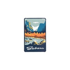 Subaru Logo Mountain Valley Decal Sticker Outback Forester Wrx Crosstrek Genuine