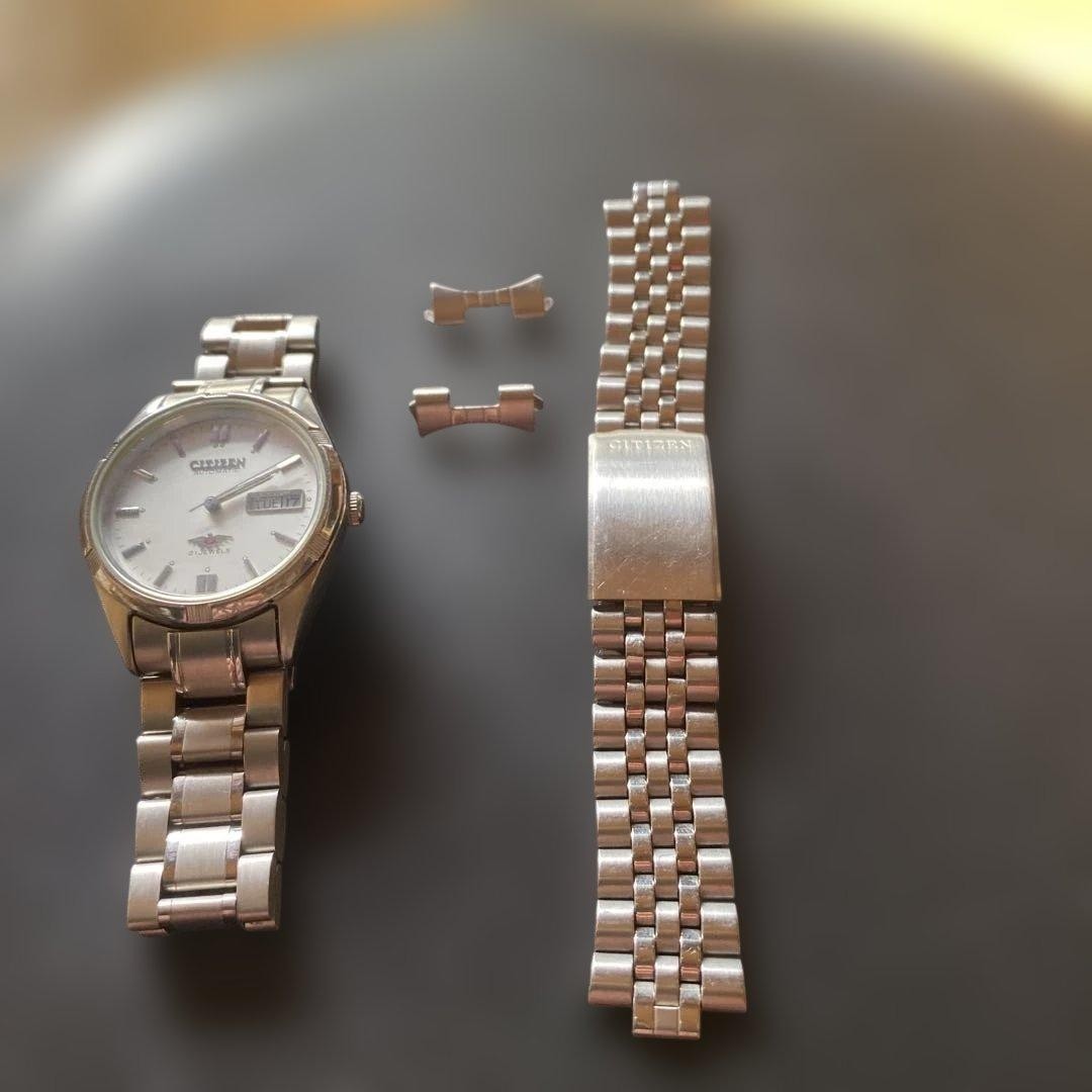 CITIZEN Eagle 7 Automatic Silver Day Date 17cm SS… - image 13