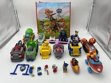 FULL SET Paw Patrol 13 Vehicles + 14 Figures + Bag