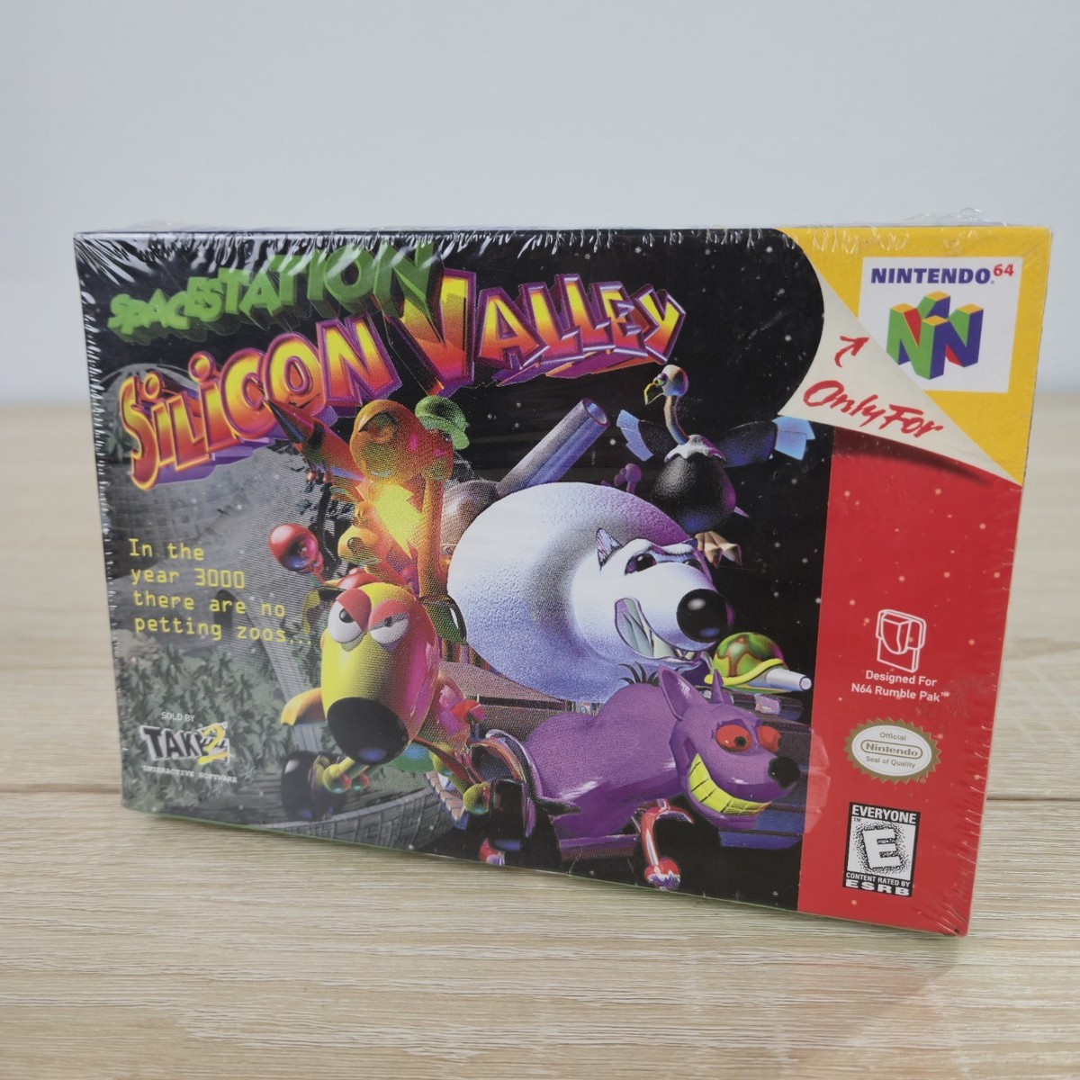 NEW FACTORY SEALED Nintendo 64 N64 Space Station Silicon Valley