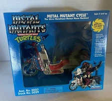 TMNT Metal Mutants Series: Metal Mutants Cycle - 1995 Sealed Box